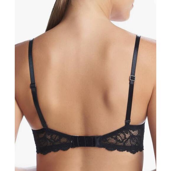 Brand New Calvin Klein Women's Size 32DD Black Lifting Demi Bra - Picture 2 of 6